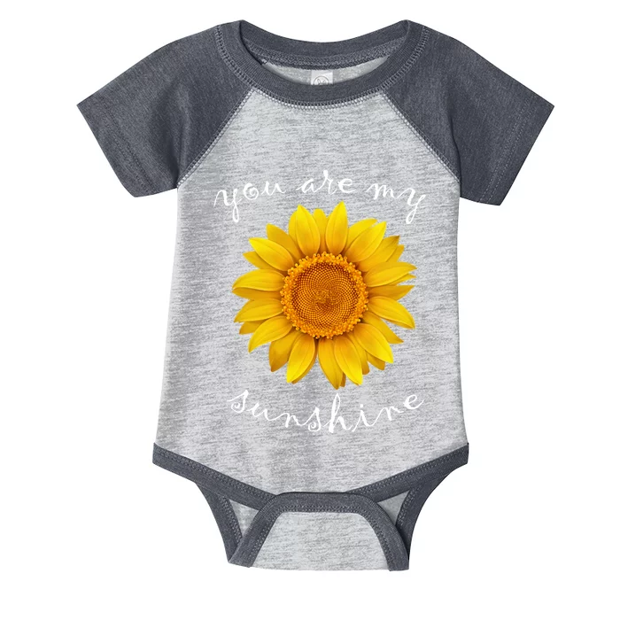 You Are My Sunshine Sunflower Infant Baby Jersey Bodysuit