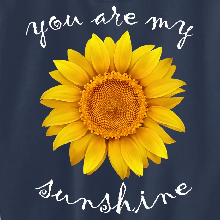 You Are My Sunshine Sunflower Kids Sweatshirt