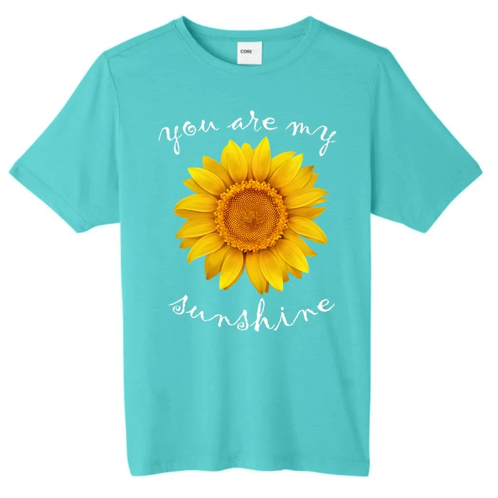 You Are My Sunshine Sunflower ChromaSoft Performance T-Shirt