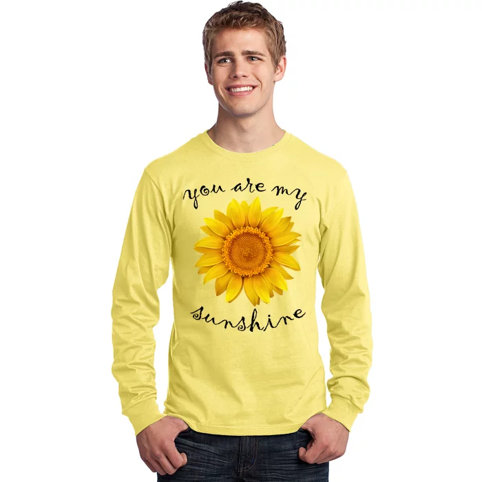 You Are My Sunshine Sunflower Long Sleeve Shirt