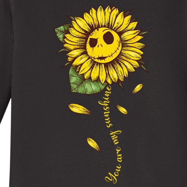 You Are My Sunshine Sunflowers Baby Long Sleeve Bodysuit