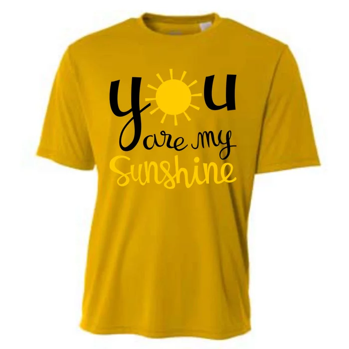 You Are My Sunshine Gift Cooling Performance Crew T-Shirt