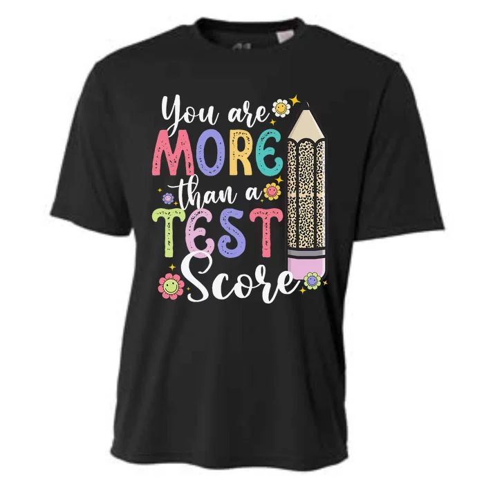 You Are More Than A Test Score Teacher Test Day Cooling Performance Crew T-Shirt