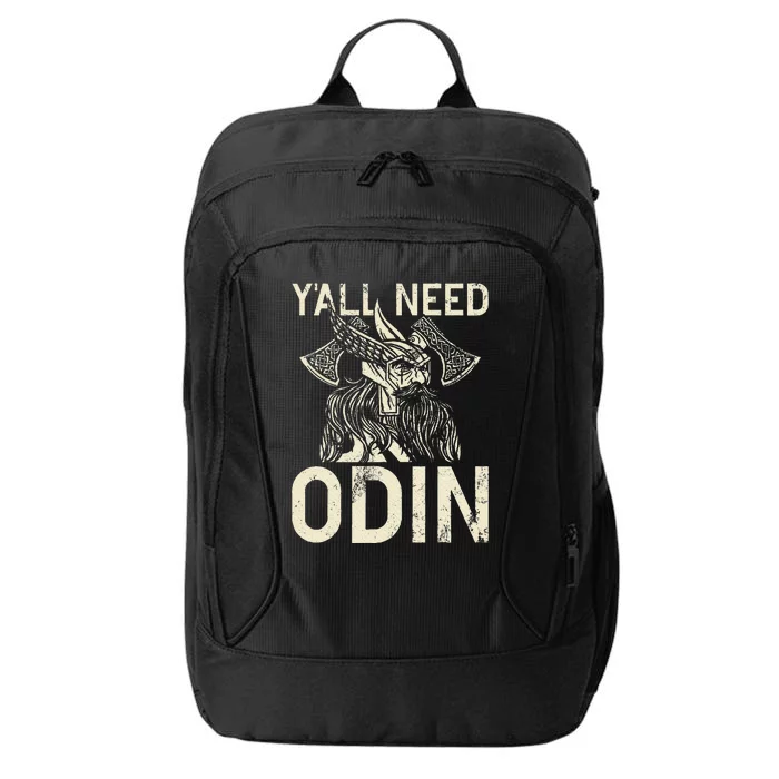 Y All Need Odin Viking City Backpack