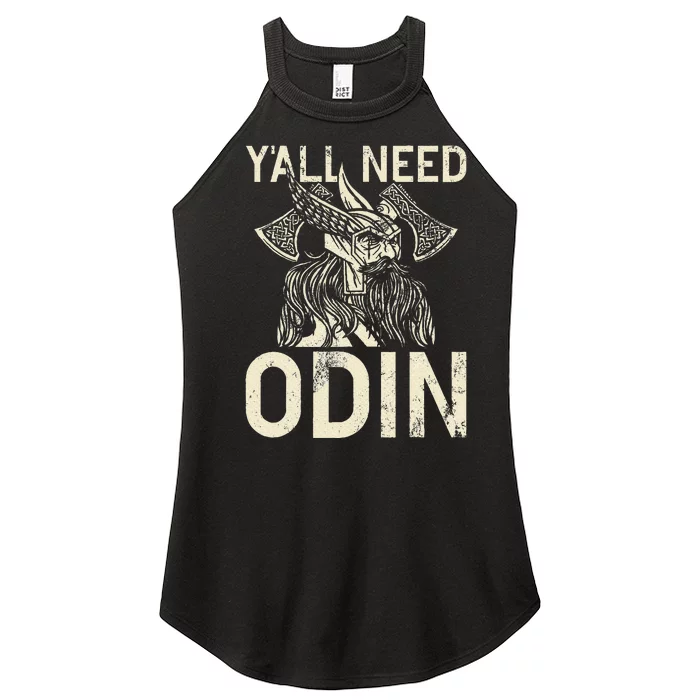 Y All Need Odin Viking Women’s Perfect Tri Rocker Tank