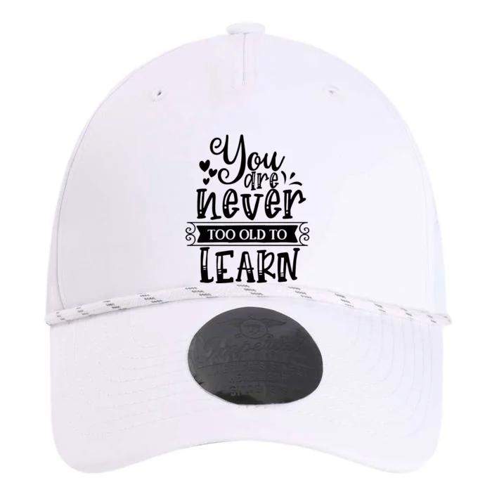 You Are Never Too Old To Learn Performance The Dyno Cap