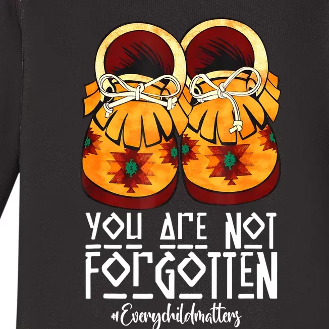 You Are Not Forgotten Native American Baby Long Sleeve Bodysuit