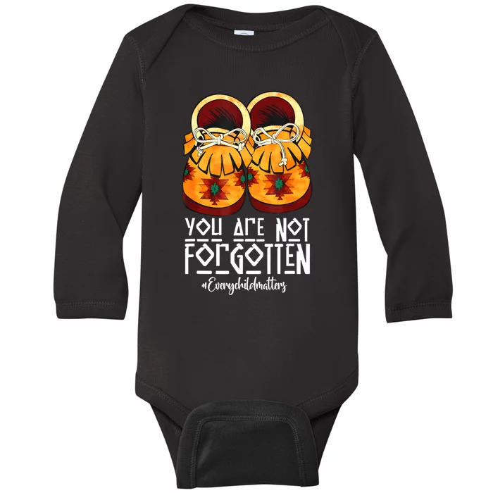 You Are Not Forgotten Native American Baby Long Sleeve Bodysuit