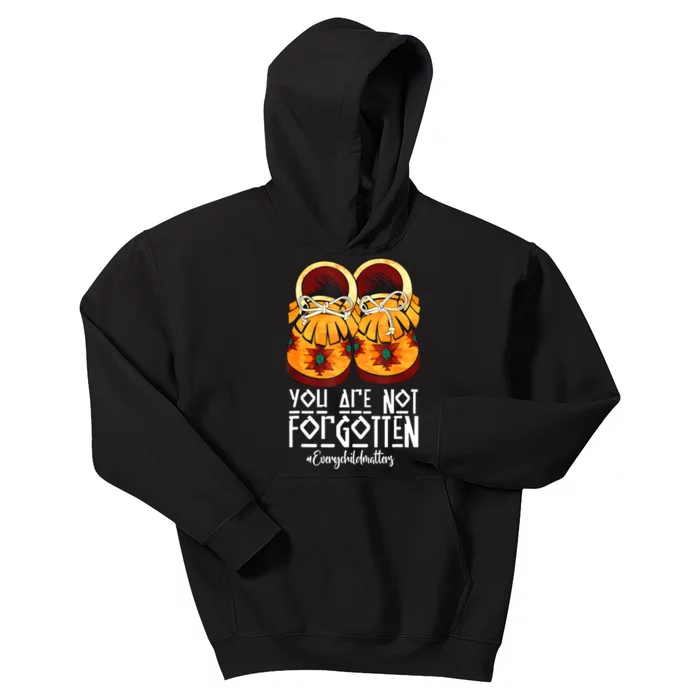 You Are Not Forgotten Native American Kids Hoodie