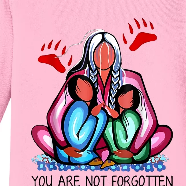 You Are Not Forgotten Baby Long Sleeve Bodysuit