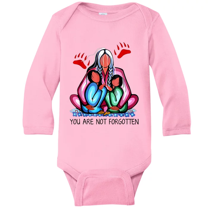 You Are Not Forgotten Baby Long Sleeve Bodysuit