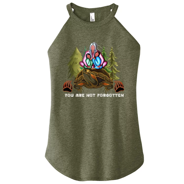 You Are Not Forgotten I Native American Women Mmiw Awareness Women’s Perfect Tri Rocker Tank