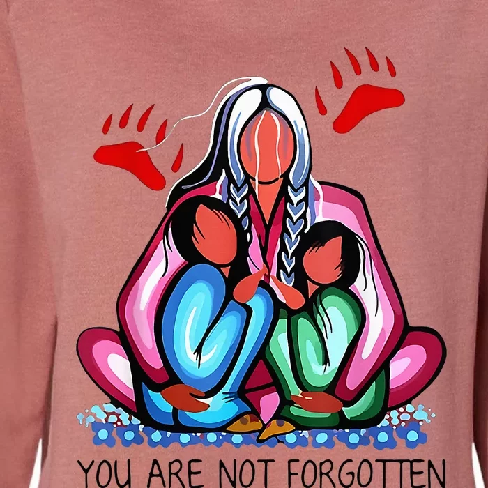 You Are Not Forgotten Womens California Wash Sweatshirt