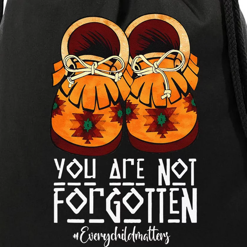 You Are Not Forgotten Native American Gift Drawstring Bag