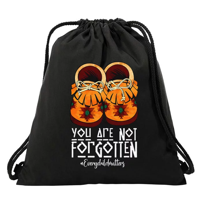 You Are Not Forgotten Native American Gift Drawstring Bag