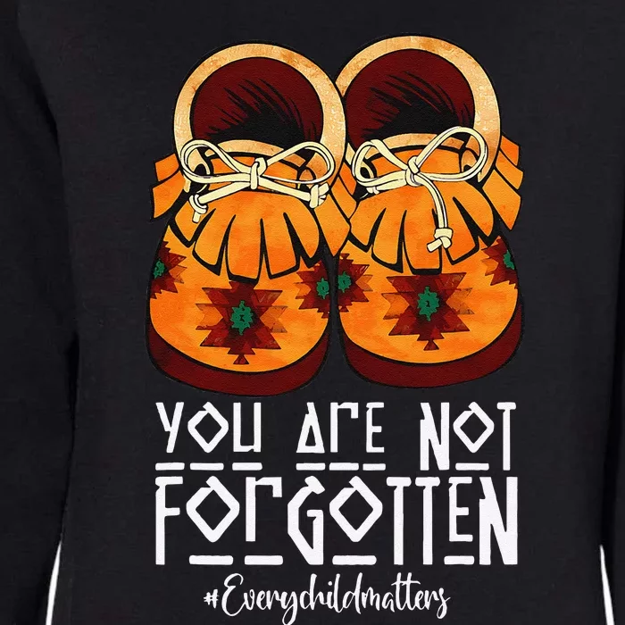 You Are Not Forgotten Native American Gift Womens California Wash Sweatshirt