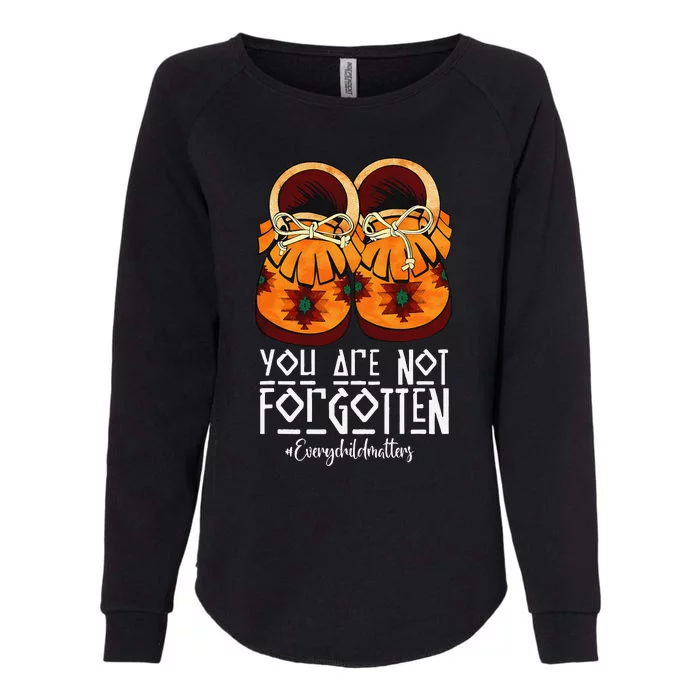 You Are Not Forgotten Native American Gift Womens California Wash Sweatshirt