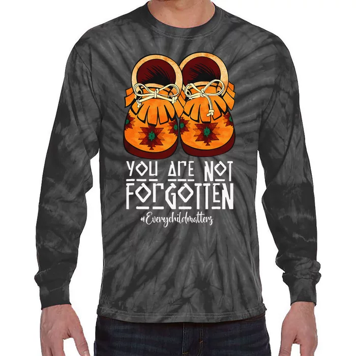 You Are Not Forgotten Native American Gift Tie-Dye Long Sleeve Shirt