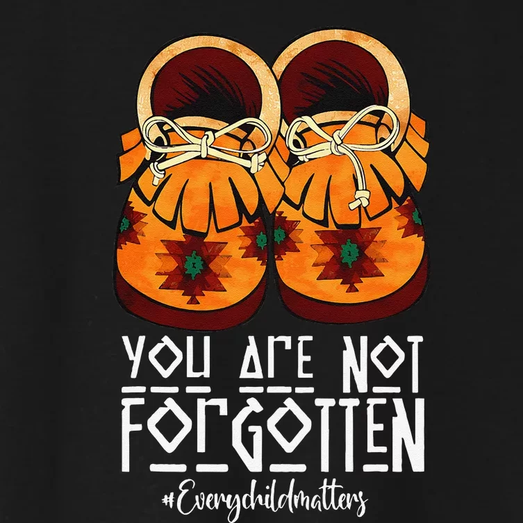 You Are Not Forgotten Native American Gift Women's Crop Top Tee