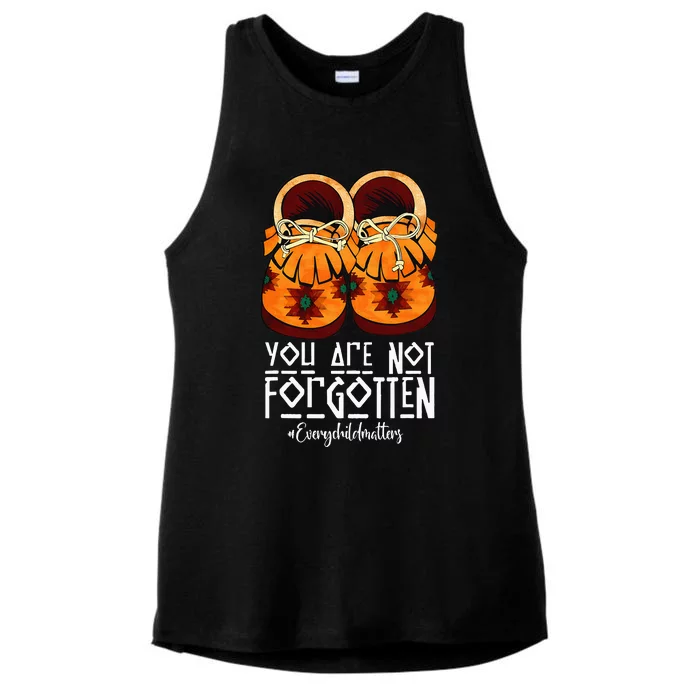 You Are Not Forgotten Native American Ladies Tri-Blend Wicking Tank