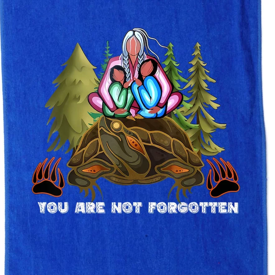 You Are Not Forgotten I Native American Women Mmiw Awareness Platinum Collection Golf Towel