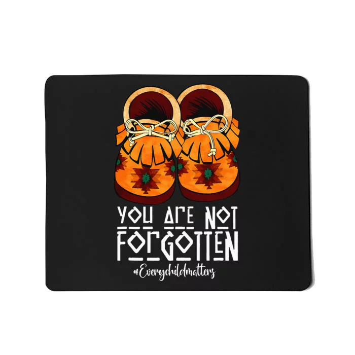 You Are Not Forgotten Native American Mousepad