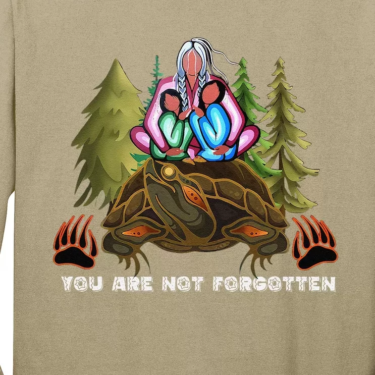 You Are Not Forgotten I Native American Women Mmiw Awareness Gift Long Sleeve Shirt