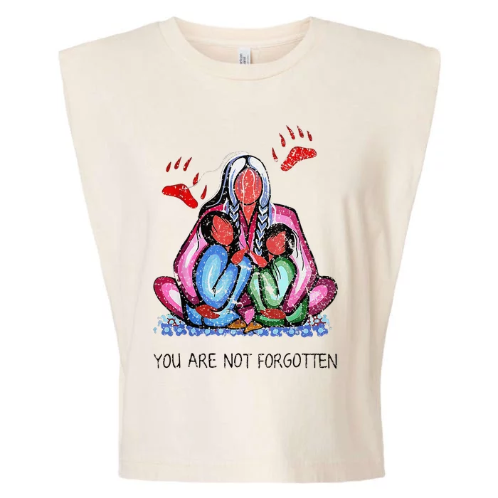 You Are Not Forgotten Garment-Dyed Women's Muscle Tee