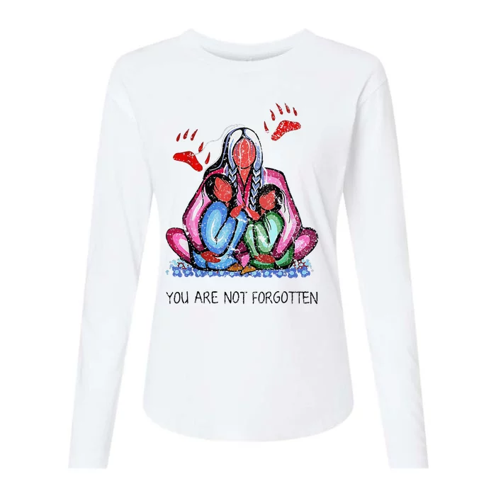 You Are Not Forgotten Womens Cotton Relaxed Long Sleeve T-Shirt