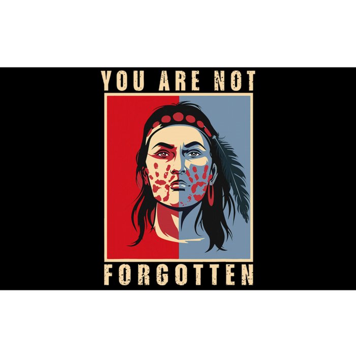 You Are Not Forgotten Mmiw Awareness Native American Indian Bumper Sticker