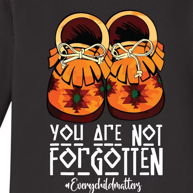 You Are Not Forgotten Native American Baby Long Sleeve Bodysuit