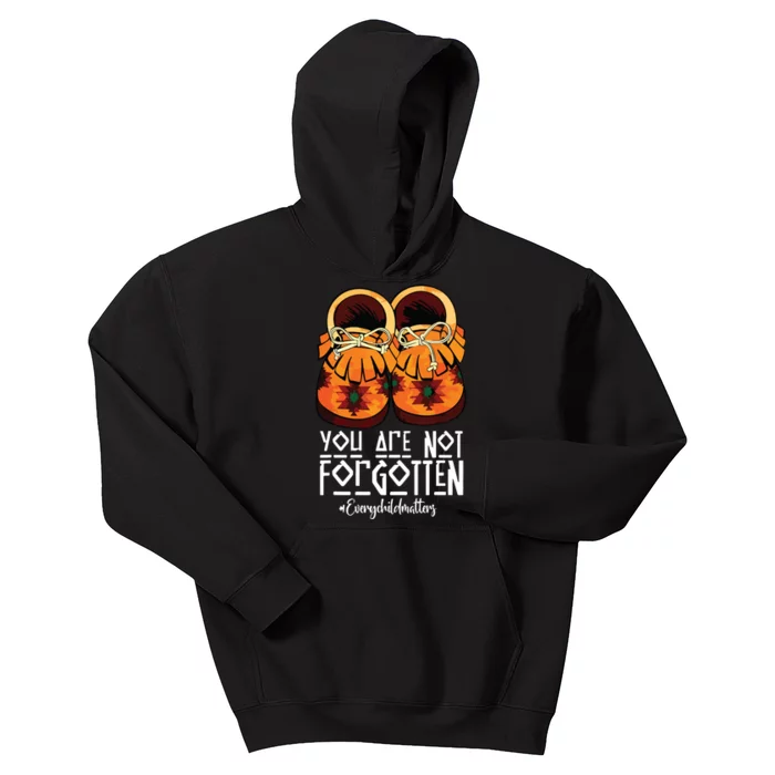 You Are Not Forgotten Native American Kids Hoodie