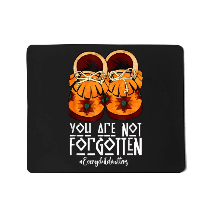 You Are Not Forgotten Native American Mousepad