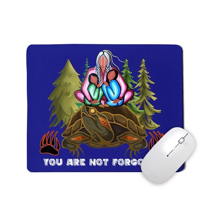 You Are Not Forgotten I Native American Women Mmiw Awareness Mousepad