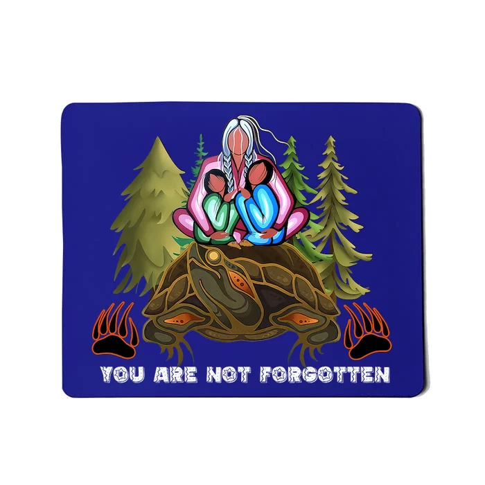 You Are Not Forgotten I Native American Women Mmiw Awareness Mousepad