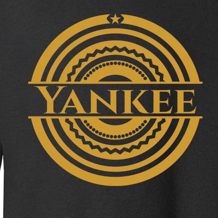 Yankee Gold Badge Toddler Sweatshirt