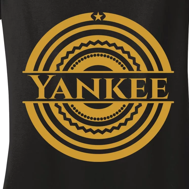 Yankee Gold Badge Women's V-Neck T-Shirt