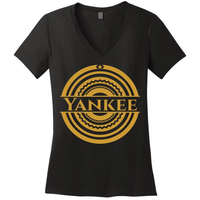 Yankee Gold Badge Women's V-Neck T-Shirt