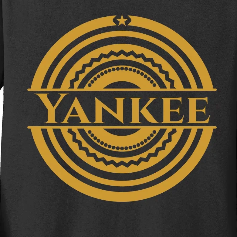 Yankee Gold Badge Kids Long Sleeve Shirt