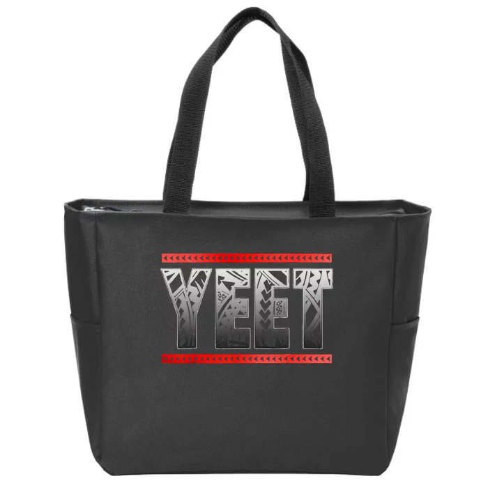 Yeet Apparel Saying Zip Tote Bag