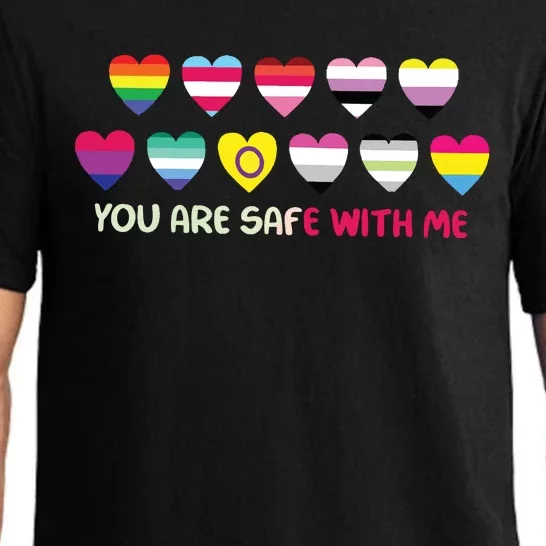 You Are Safe With Me Pajama Set