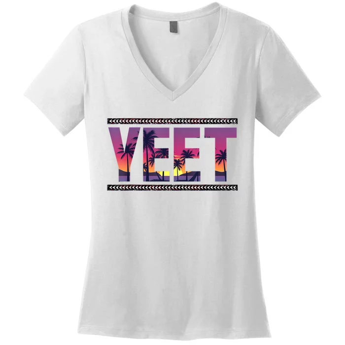 Yeet Apparel Saying Women's V-Neck T-Shirt