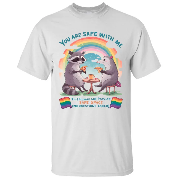 You Are Safe With Me Pride Month Lgbt Tall T-Shirt