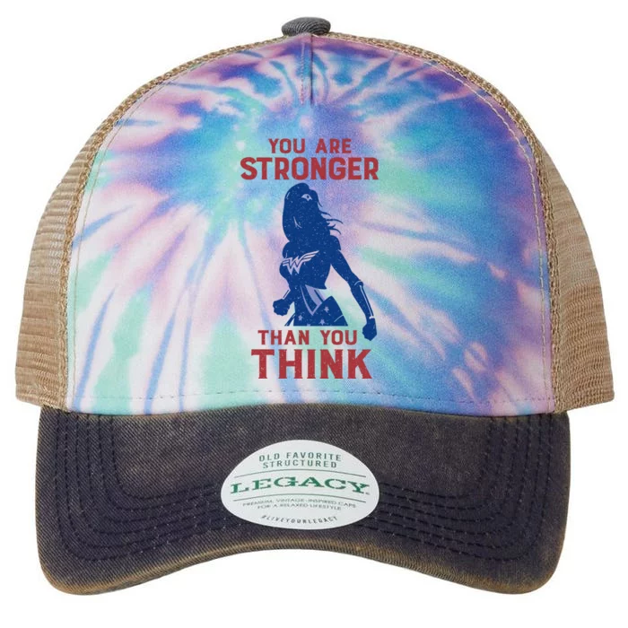 You Are Stronger Than You Think Legacy Tie Dye Trucker Hat