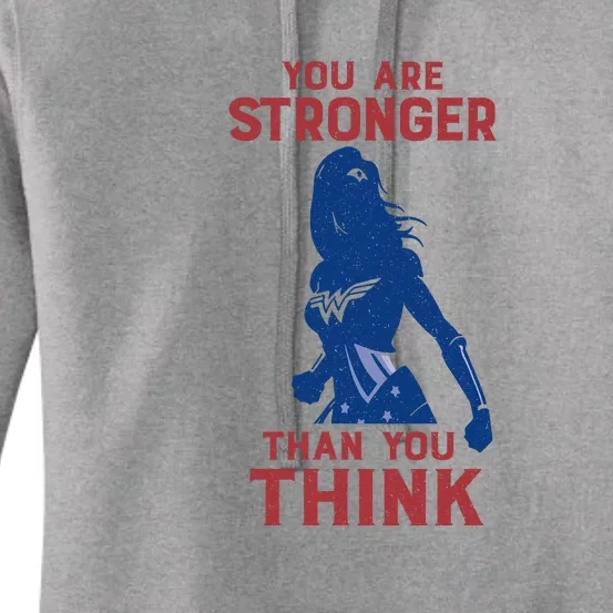 You Are Stronger Than You Think Women's Pullover Hoodie