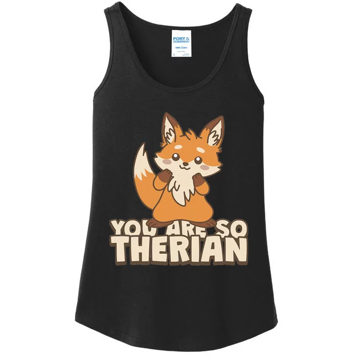 You Are So Therian Ladies Essential Tank