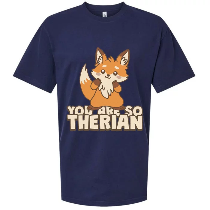 You Are So Therian Sueded Cloud Jersey T-Shirt