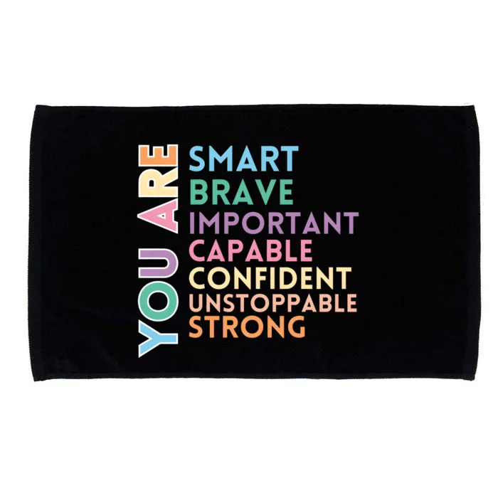 You Are Smart Test Day 2024 Microfiber Hand Towel