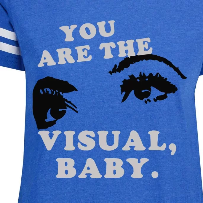 You Are The Visuals Baby Enza Ladies Jersey Football T-Shirt