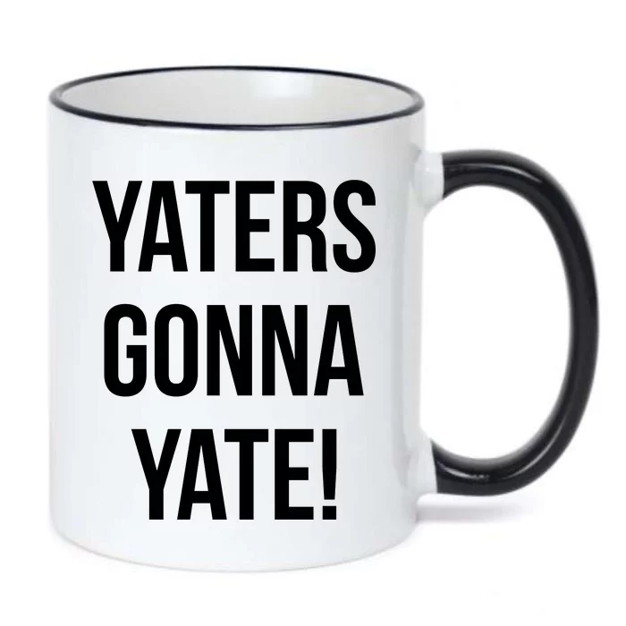 Yaters Gonna Yate! Black Color Changing Mug